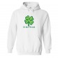 Go Luck Yourself Green Clover Classic Unisex Kids and Adults Pullover Hoodie